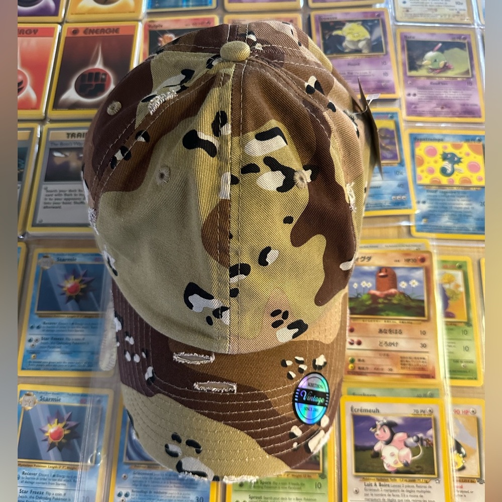 KBETHOS Vintage Green Camouflaged Cap